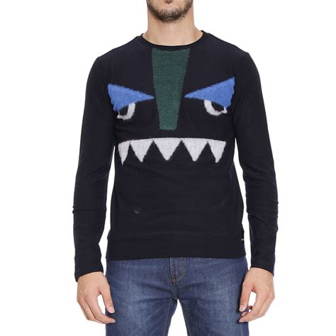 blue fendi sweater